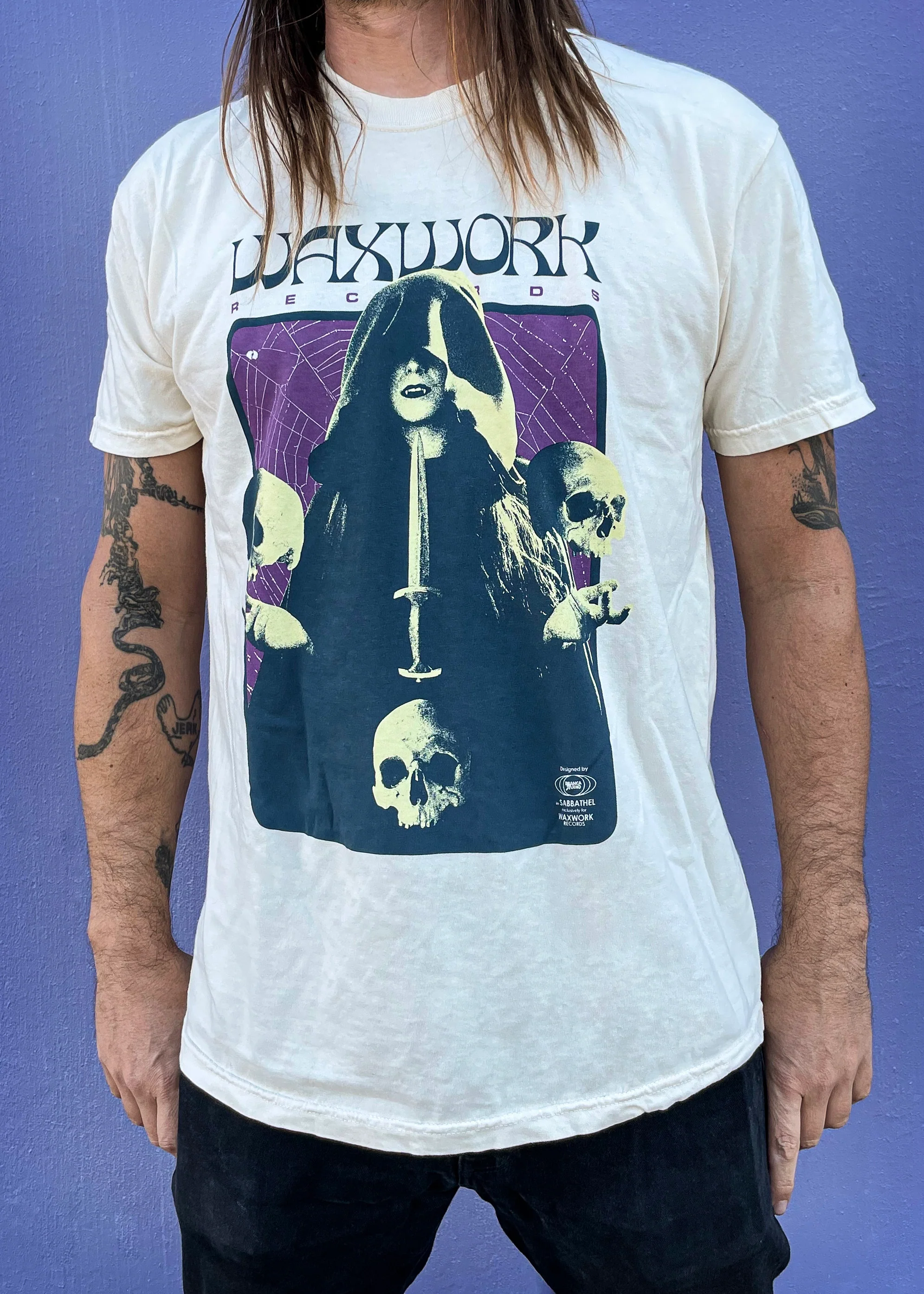 Vampire Hex Tee (Natural) - Image 4